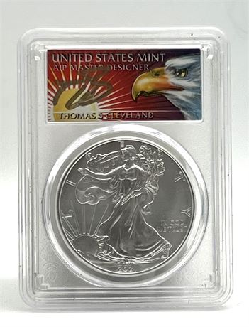 2021 Silver Eagle First Strike PCGS MS70