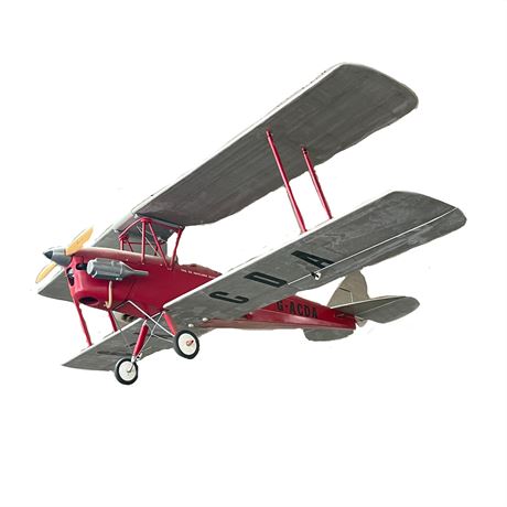 Vintage Balsa Wood Flying Airplane Model - 54" Wingspan