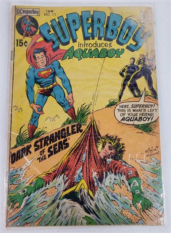 Superboy No. 171 - 1971 - Superboy Introduces Aquaboy