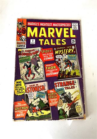 July 1966 Vol. 1 Marvel Tales #3 Comic