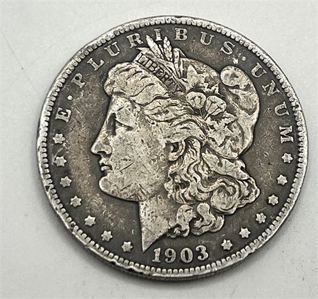 1903 Silver Morgan Dollar Rare