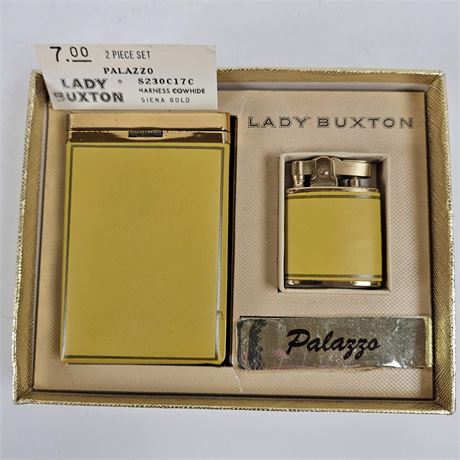 Lady Buxton Palazzo Lighter & Cigarette Case Set