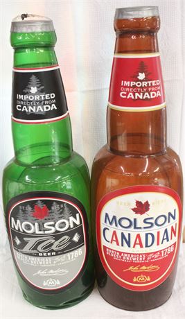 Inflatable Molson Beer Bottles