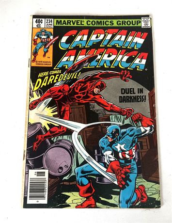 June 1979 Vol 1 Marvel Comics "CAPTAIN AMERICA" #234 Comic