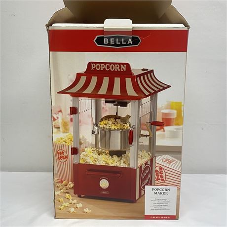 New - Bella Theater Style Popcorn Maker