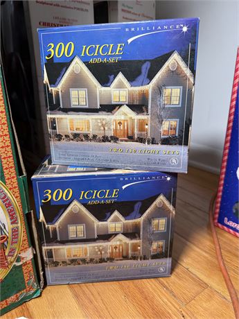 Rust Iceicles Rust Belt Revival Online Auctions - Two 300exterior Icicles lights