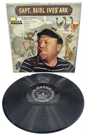 Vintage - “CAPT. Burl Ives’ Ark” - Vinyl 33 RPM Record