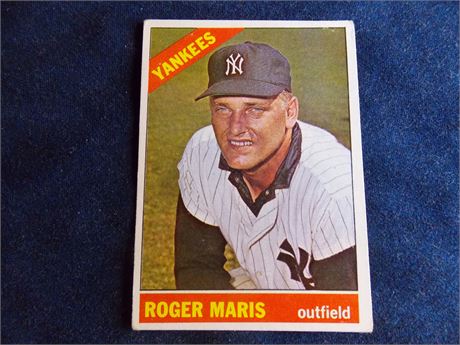 1966 Topps #365 Roger Maris