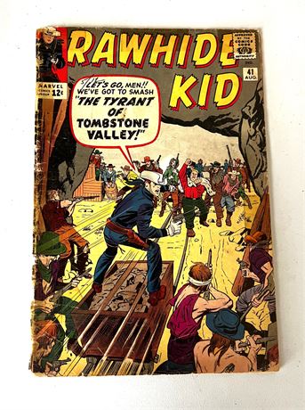 Aug 1964 Marvel Comics "RAWHIDE KID" #41 Comic