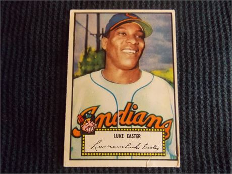 1952 Topps #24 Luke Easter, Cleveland Indians