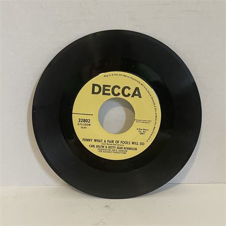 All I Need Is You Bettt Jean Robinson 7” Vinyl 32802
