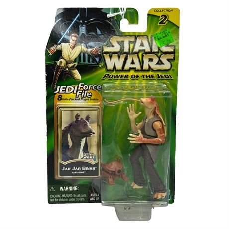 2000 Hasbro Star Wars Power Of The Jedi Jar Jar Binks