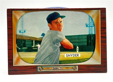 Jerry Snyder Washington Senators Topps #74 Baseball Card