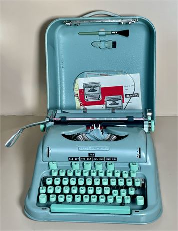 Vintage Hermes 3000 Manual Typewriter