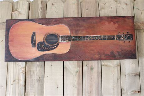 Guitar Wall Canvas