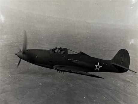 WW2 King Cobra Fighter Plane Photo Bell Aircraft Corporation Photograph