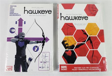 Matt Fraction's Hawkeye Hardcovers Volumes 1 & 2