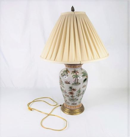 Ethan Allen Barbados Ginger Jar Lamp