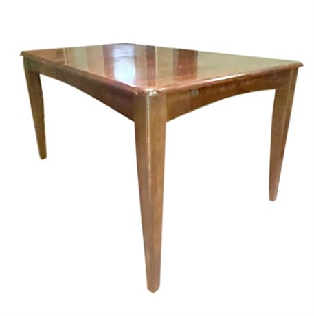 Natural Cherry Dining Table with Butterfly Extension