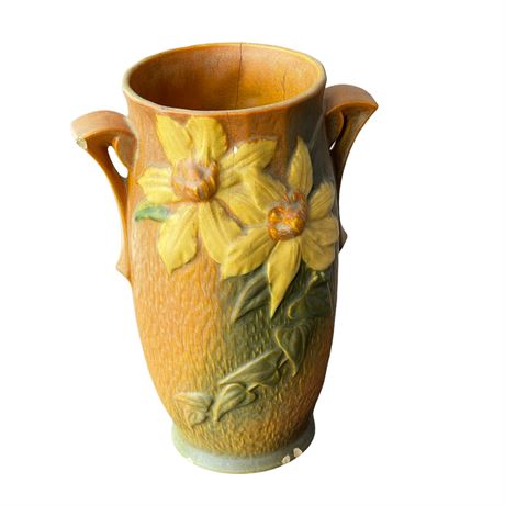 Roseville Clematis 112 - 12" Vase