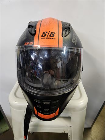 Seek and Destroy Motorcycle Helmet, size Medium