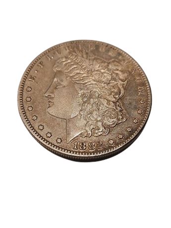1882 S  Morgan Silver Dollar
