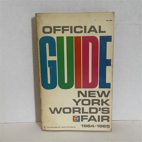 Official Guide New York World's Fair 1964 / 1965 Paperback Book