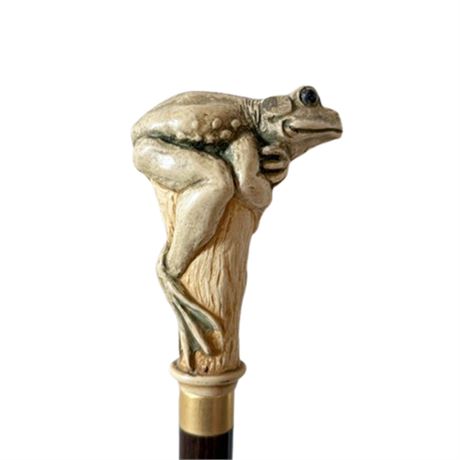 Rust Belt Revival Online Auctions - Classic Canes Frog Handled Cane
