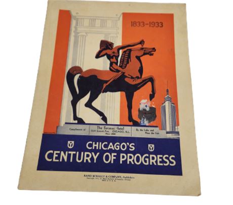Vintage Chicago's World Fair Program 1933