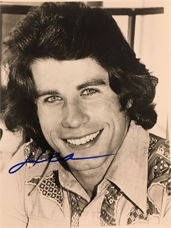 John Travolta Signed 8x10 Photograph