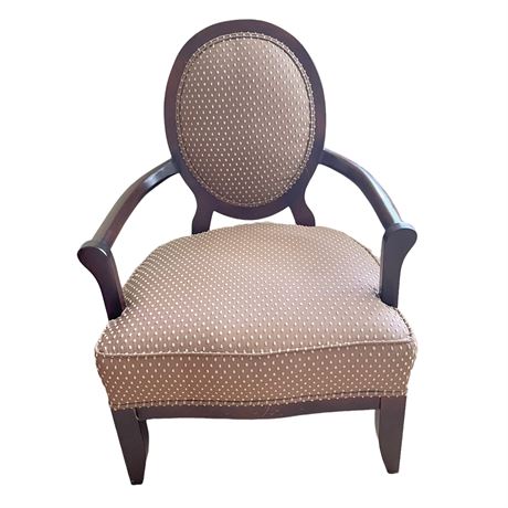 Designer Inspired Occasional Bergere Chair
