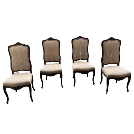 French Country Side Dining Chair Grouping
