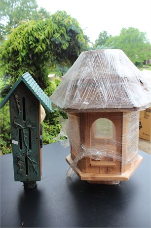 Gazebo Bird Feeder and Butterfly House