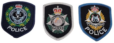 Australian Police Patch ( Lot of 3)