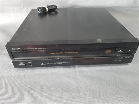 Denon DCM-340 CD Player