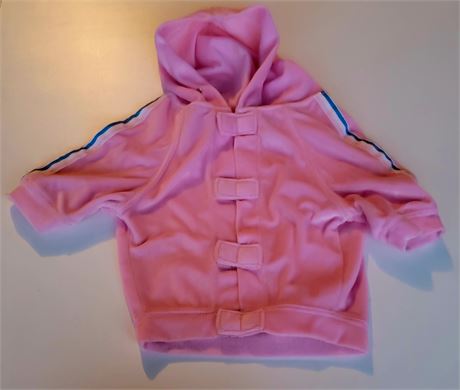 Cute Pink Dog Track jacket - size Medium