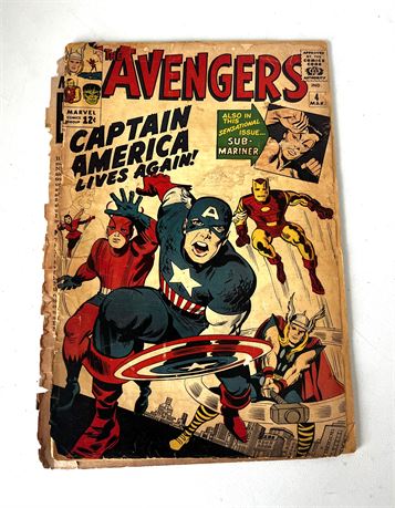 March 1964  Marvel Comics 'IRON MAN" #4 Comic Rare