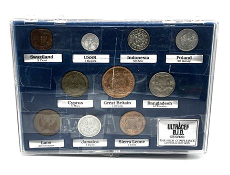 Assorted Foreign Coin Set