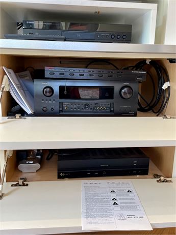 Denon and Other Stereo Components