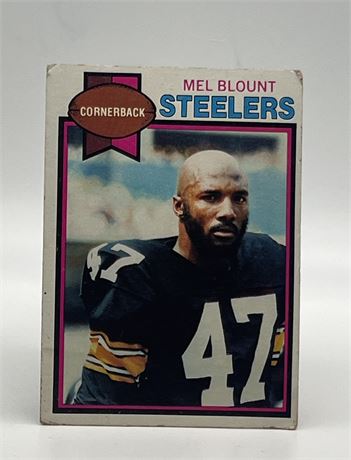 Mel Blount Steelers Topps #275 Football Card