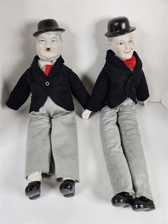 Abbott & Costello Porcelain Doll Figures