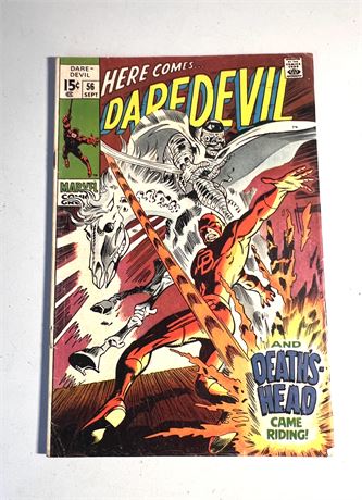 Marvel Comics Daredevil #56 Aug. 1969 Comic