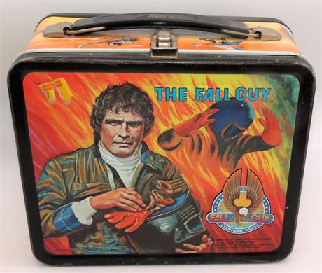 The Fall Guy TV metal luchbox
