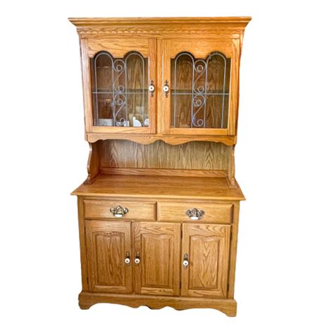 Cochrane Solid Wood Hutch Dresser