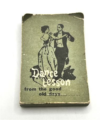 1941 Dance Lesson from the Good Old Days 2x3" Book