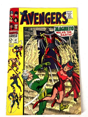 Sept. 1967 Vol. 1 #47  Marvel Comics 'THE AVENGERS" Comic Rare