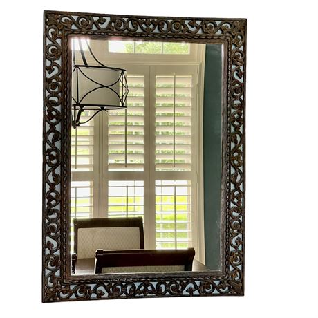 Decorative Carved Wood Mirror