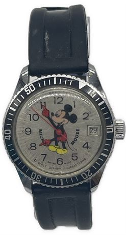 Vintage Bradley (Swiss Made) - Disney Mickey Mouse Mechanical Watch ***Works!***