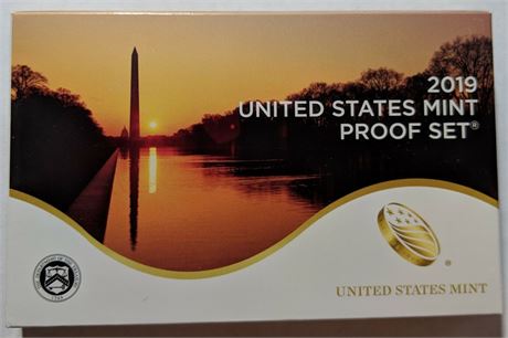 Rare Sealed Mint Box Of 50 2019 S US Mint 10 Coin Proof Sets 50 Unopened Sets