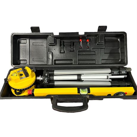 Professional Laser Level with Tripod and Carrying Case